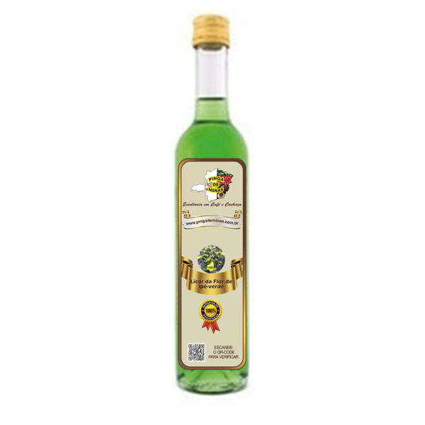 Licor da Flor de ipê-verde