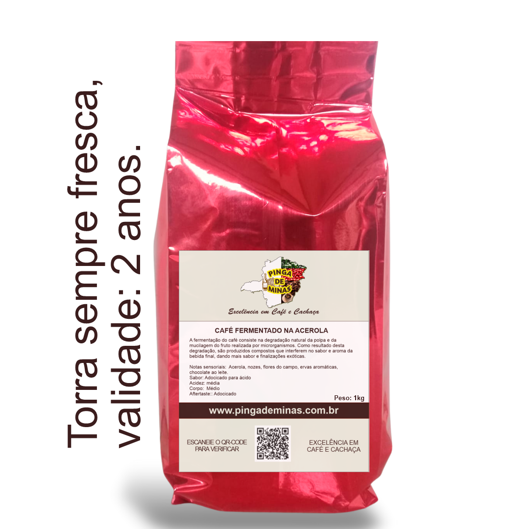 CAFÉ FERMENTADO NA ACEROLA