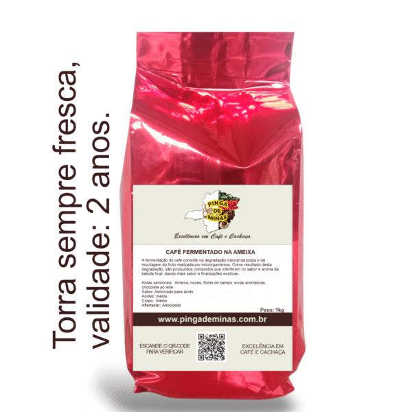 CAFÉ FERMENTADO NA AMEIXA